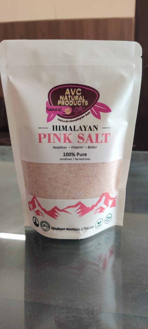 Himalayan Pink Salt Fine - Available in 0.5 kg, 1.5 Kg, 3 kgs and 5 kgs